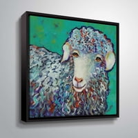 Артуол овца в овчи дрехи, галерия увита в рамка платно от Холи Войжан