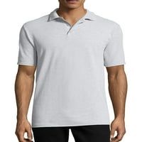 Hanes Men's X-Temp с късо ръкав Pique Polo риза