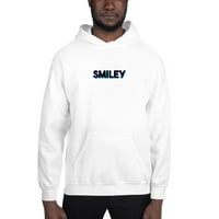 2xl три цвят Smiley Hoodie Pullover Sweatshirt от неопределени подаръци