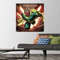 Marvel Comics - Vision - Vision Wall Poster с pushpins, 22.375 34