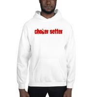 Чокер сетер Кали стил качулка пуловер суичър от неопределени подаръци