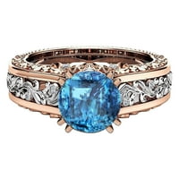 Yubnlvae пръстени аксесоари сплав пръстен сепарати върху подарък злато платно дами цвят розови бижута пръстени пръстени