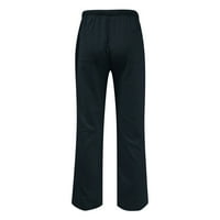 Причини за твърди цветови панталони за мъже памук и спално бельо ежедневно еластично талийско памук памук и панел панталони панталони от мъжки панталони на клирънс на хлабина