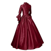 Викторианска рокля за жени 1800 -те жени костюми принцеса рокля за жени плюс размер топка рокля Ренесанс Фай рокля жени Викторианска рокля за жени