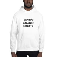 2xl светове най -големият суичър от пуловер на качулката на Ърнесто от неопределени подаръци