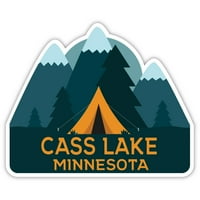 Декоративни стикери на сувенира на Кас езерото Минесота