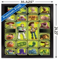 История на играчките на Disney Pixar - Плакат за играчки за играчки, 14.725 22.375