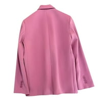 Дамски зимни палта Дамска Мода Дълъг ръкав Случайни Цвят универсален дълго отворено палто хлабави палта за жени