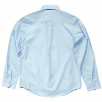Френски тост момчета Училищна униформа Класическа риза за копчета за копче, размери 4- & Husky