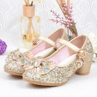 Leesechin се занимава с малки обувки за деца бебета бебета момичета перла кристал bling bowknot единични обувки за принцеси сандали на клирънс