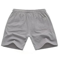 Niuer Mens Jogging Solid Color Beach Shorts мъже тренировки плажни дрехи направо летни джобове салон къси панталони