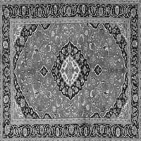 Ahgly Company Indoor Rectangle Medallion Grey традиционни килими, 5 '8'