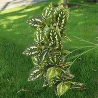 Farfi вилици реалистично не изсъхват не избледняващо изкуствено растение Направи си сам зелени листа Клон имитация на растителни доставки на домакинството
