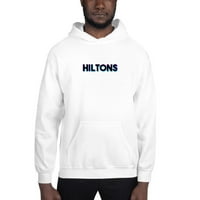 Tri Color Hiltons Hoodie Pullover Sweatshirt от неопределени подаръци