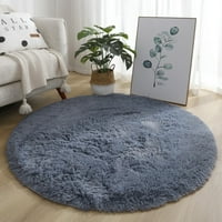 Антиплъзгащи пухкави килими Големи рошав килим супер мек мат за хол Спалня килим