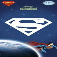 Супермен лого един цвят набор
