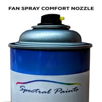 Спектрални бои Съвместим заместител на Ford KY Peak Blue Metallic: Oz. Primer & Base Touch-Up Spray Paint се побира: 1998- Ford Escort