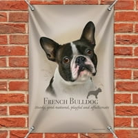 Френски булдог куче порода домашен бизнес офис знак